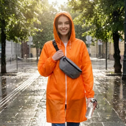 Дождевик Rainman Zip, белый фото 3