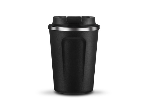 Термокружка CAFe COMPACT, 380 мл, черный