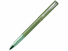 Ручка-роллер Parker Vector XL Green CT, цвет чернил black, стержень: F, в подарочной упаковке.