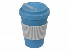 Термокружка Muffin из натуральных волокон, голубой
