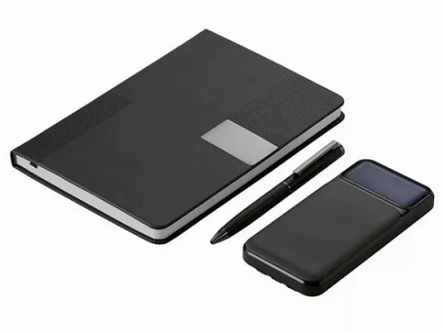 Подарочный набор «Tesla» с блокнотом А5, ручкой и пауэрбенком на 10 000 mAh фото 25