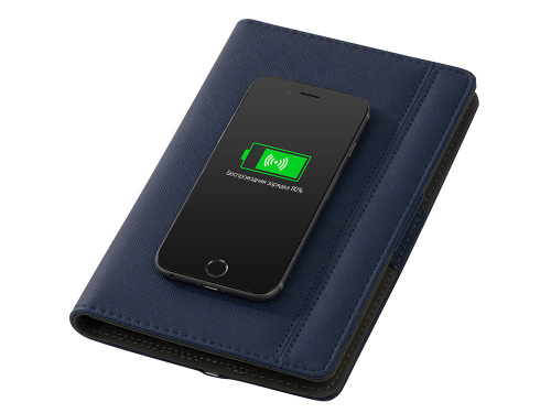 Органайзер с функцией беспроводной зарядки Manner, 5000 mah, темно-синий (Р) фото 4 Органайзер с функцией беспроводной зарядки Manner, 5000 mah, темно-синий (Р) фото 4