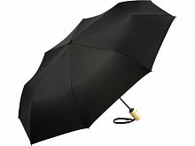 Зонт складной 5429 ?koBrella из бамбука, полуавтомат, черный