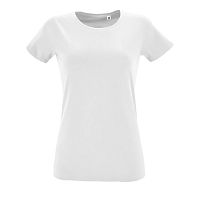 Футболка женская REGENT FIT WOMEN, белая