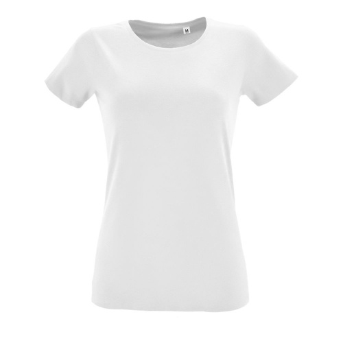 Футболка женская REGENT FIT WOMEN, белая