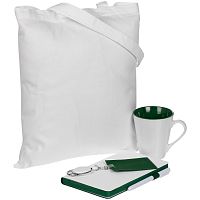 Набор Welcome Pack, зеленый с белым