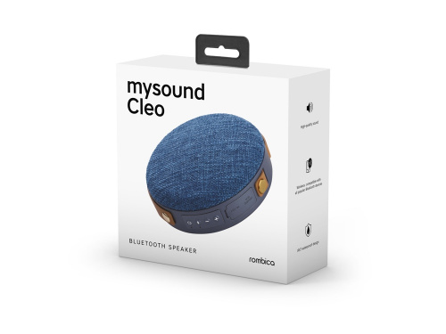 Портативная колонка mySound Cleo, 8 Вт Blue фото 4