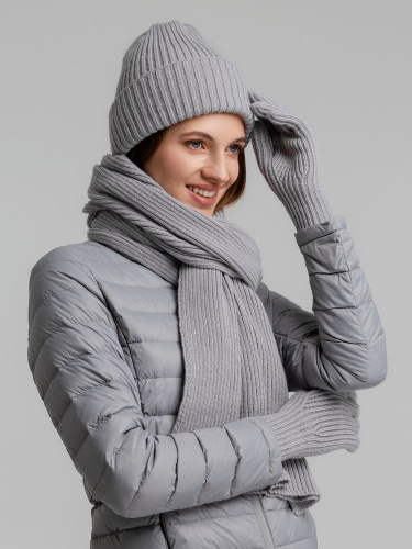 Шапка Capris, серая фото 7