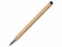 Вечный карандаш Sicily Bamboo из бамбука со стилусом и линейкой