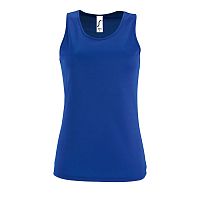 Майка женская SPORTY TT WOMEN, ярко-синяя