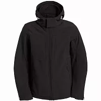 Куртка мужская Hooded Softshell черная