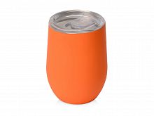 Термокружка Vacuum mug C1, soft touch, 370мл, оранжевый