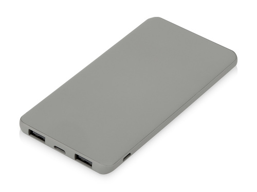 Подарочный набор с термобутылкой и повербанком С1, 5000 mAh, серый фото 4