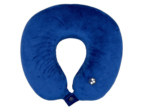Подушка для путешествий с эффектом памяти Мемо Drowsy Royal Blue фото 6 Подушка для путешествий с эффектом памяти Мемо Drowsy Royal Blue фото 6