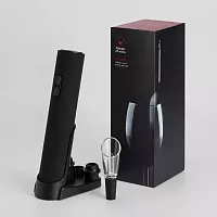 Набор винных аксессуаров 4в1 «Savoie» с покрытием soft touch