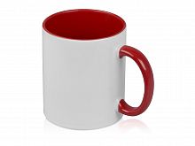 Кружка для сублимации Sublime Color, белый/красный