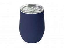 Термокружка Vacuum mug C1, soft touch, 370мл, темно-синий