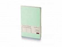 Ежедневник А5 недатированный Megapolis Velvet Flex, зефирный мятный