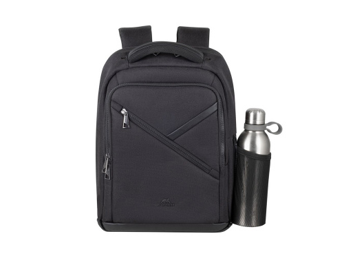 RIVACASE 8126 black ECO рюкзак для MacBook Air 15 и ноутбука 14 / 6 фото 9