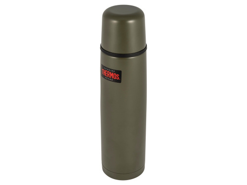 Термос из нерж. стали тм THERMOS FBB-1000AG 1L, зеленый фото 3 Термос из нерж. стали тм THERMOS FBB-1000AG 1L, зеленый фото 3