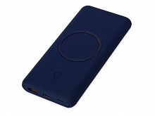 Внешний беспроводной аккумулятор c QC/PD Reload, 10000 mAh, темно-синий (Р)