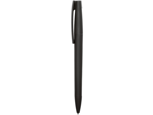 Ручка пластиковая soft-touch шариковая Zorro, черный фото 2