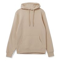 Толстовка с капюшоном унисекс Hoodie, бежевая