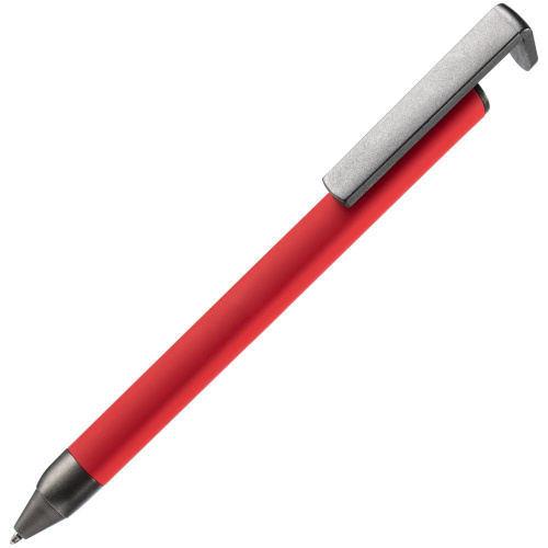 Ручка шариковая Standic с подставкой для телефона, красная Ручка шариковая Standic с подставкой для телефона, красная