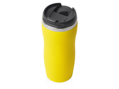 Термокружка Double wall mug C1, soft touch, 350 мл, желтый Термокружка Double wall mug C1, soft touch, 350 мл, желтый