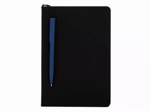 Бизнес-блокнот А5 «С3» soft-touch с магнитным держателем для ручки