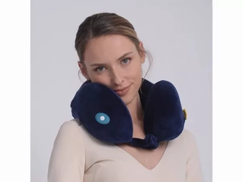 Подушка для путешествий со встроенным массажером «Massage Tranquility Pillow» фото 9