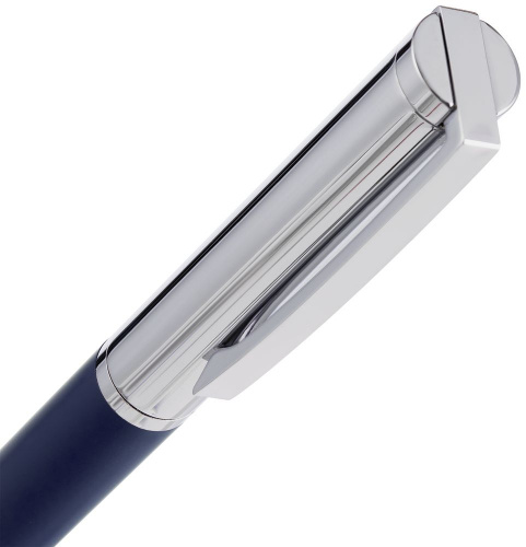 Ручка шариковая Eyeshot Soft Touch, темно-синяя фото 4 Ручка шариковая Eyeshot Soft Touch, темно-синяя фото 4