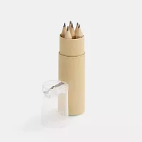 Набор карандашей Pencilvania Office с точилкой, прозрачный