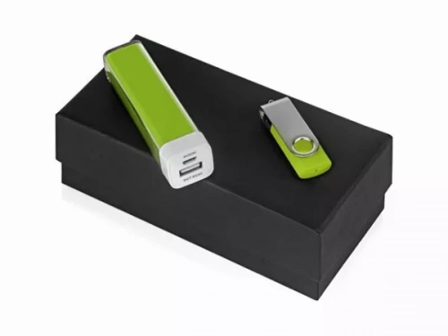 Подарочный набор Flashbank с флешкой и зарядным устройством фото 3