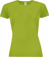 Футболка женская SPORTY WOMEN 140, зеленое яблоко