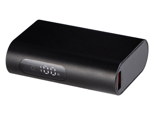 Внешний аккумулятор с QC/PD Qwik, 10000 mah, черный Внешний аккумулятор с QC/PD Qwik, 10000 mah, черный