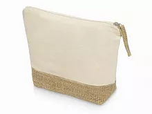 Косметичка «Jute» из хлопка и джута
