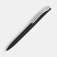 Ручка шариковая Pin Soft Touch, черная