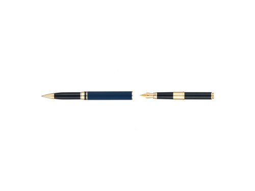 Ручка 2 в 1 шариковая и перьевая Pierre Cardin COMBI PEN, цвет - синий. Упаковка Е фото 4