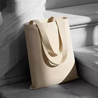Сумка для шопинга «Steady» хлопковая с парусиновыми ручками, 260 г/м2