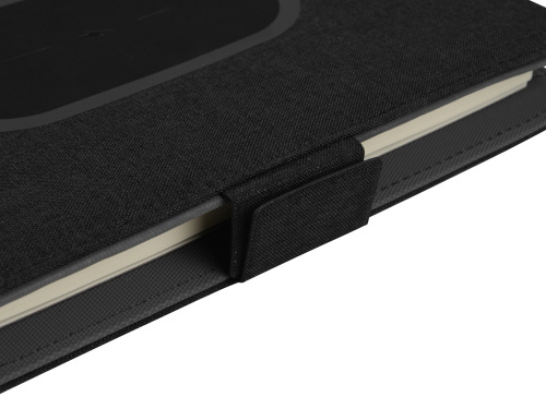 Органайзер с беспроводной зарядкой 5000 mAh Powernote, темно-серый фото 8 Органайзер с беспроводной зарядкой 5000 mAh Powernote, темно-серый фото 8