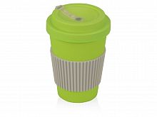 Термокружка Muffin из натуральных волокон, зеленое яблоко (Р)