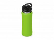 Бутылка для воды Bottle C1, сталь, soft touch, 600 мл, зеленое яблоко