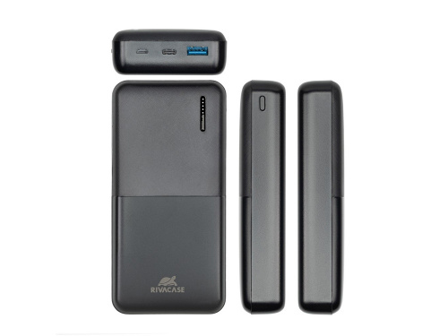 RIVACASE VA2571 (20000 мАч) QC/PD внешний аккумулятор, черный 12/24 фото 4 RIVACASE VA2571 (20000 мАч) QC/PD внешний аккумулятор, черный 12/24 фото 4