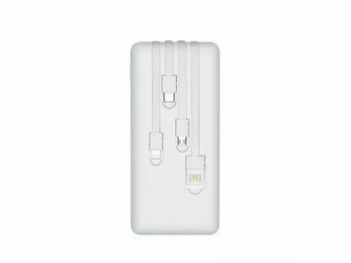Внешний аккумулятор с дисплеем и встроенными кабелями VA2220, 20000 mAh фото 12