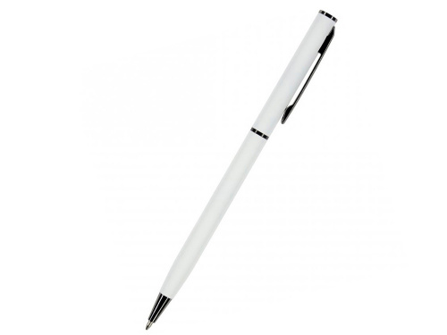 Ручка шариковая автоматическая BrunoVisconti® PALERMO цвет корпуса белый, soft-touch, 0.7 мм