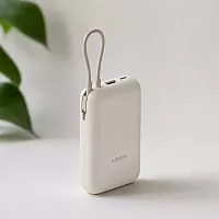 Внешний аккумулятор со встроенным кабелем Xiaomi Power Bank (Integrated Cable), 10000 мАч