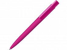 Шариковая ручка RECYCLED PET PEN PRO K transparent GUM soft-touch, розовый