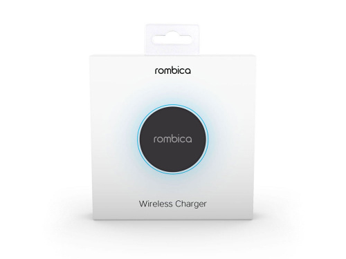 Беспроводное зарядное устройство Rombica NEO Core Quick c быстрой зарядкой, черный (с лого) (Р) фото 3 Беспроводное зарядное устройство Rombica NEO Core Quick c быстрой зарядкой, черный (с лого) (Р) фото 3