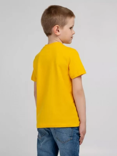 Футболка детская Regent Kids 150, желтая фото 5